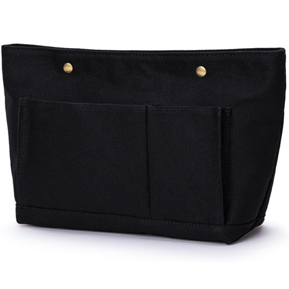 Black Canvas Tote insert pick one
